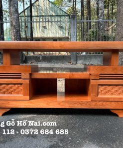 Kệ tivi Sồi Chân Quỳ
