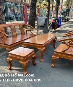 Bộ bàn ghế Gõ Minh Đế Thúng