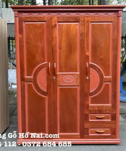 Tủ quần áo Xoan Phủ 3 cánh