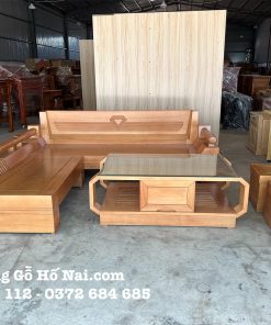 Bộ bàn ghế Góc Beech Kim Cương