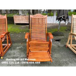 Ghế dây thư giãn gỗ tràm 3 dây