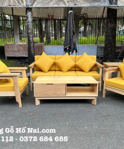 Bộ bàn ghế Gỗ Sồi Hiện Đại
