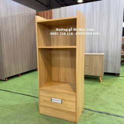 Kệ sách gỗ mdf có hộc dưới 44V37