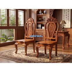 Ghế có ngăn ẩn gỗ gõ đỏ